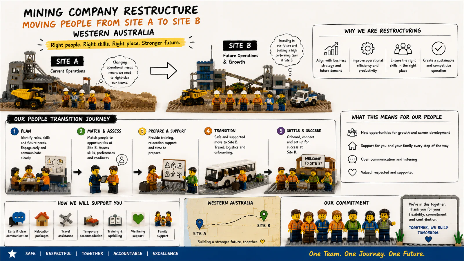 Mining Company Restructure