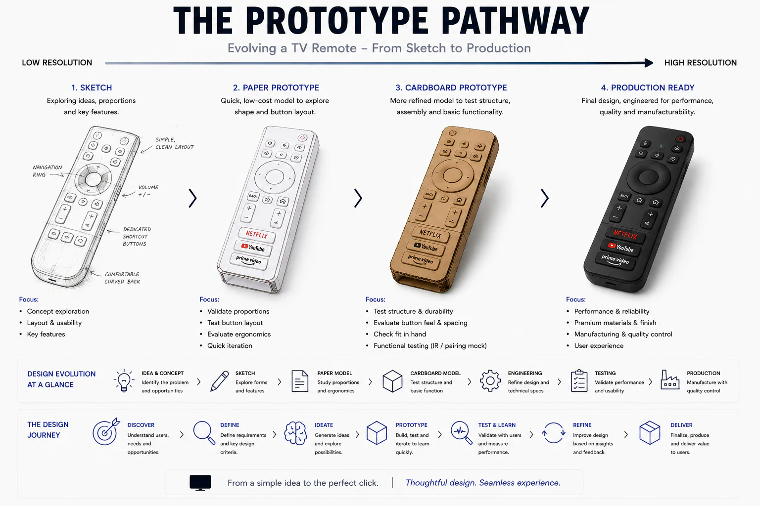 TV Remote Prototype